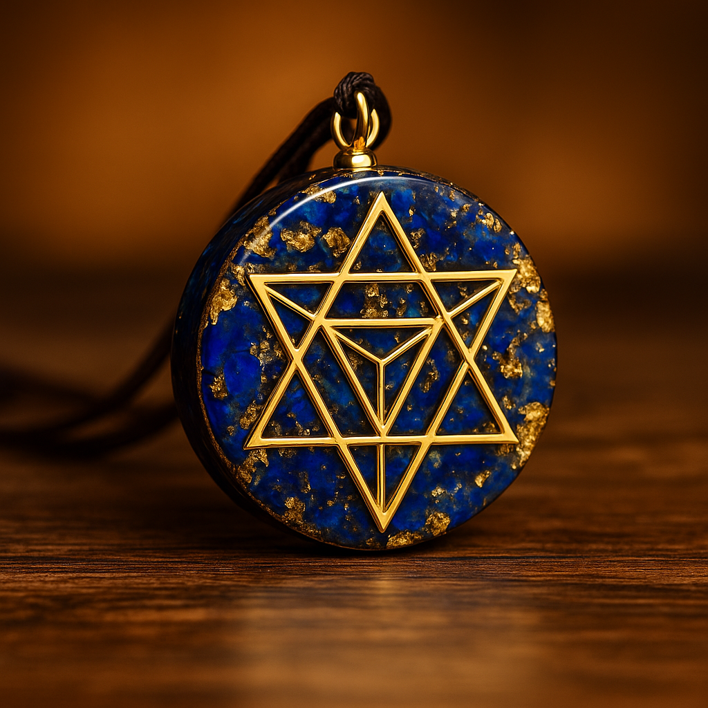 Orgone Pendant Natural Crystal lapis lazuli Seven Chakra Pendant Necklace Jewelry Gifts For Women Men Orgonite