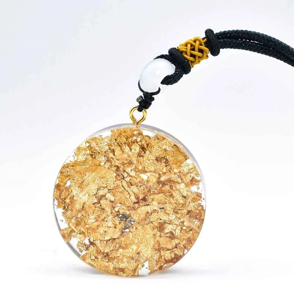 Crystals Energy Generator Orgone Pendant Necklace Healing Reiki Chakra Generato Gift
